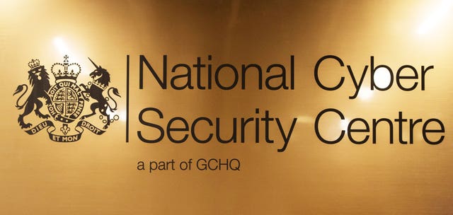 A National Cyber Security Centre sign