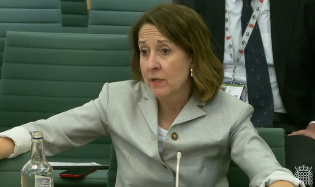 Liz Kendall appearing before the Work and Pensions Committee