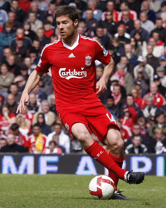 Alonso excelled in the Liverpool midfield