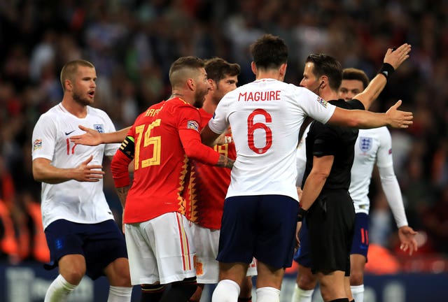England encountered a number of problems against Spain