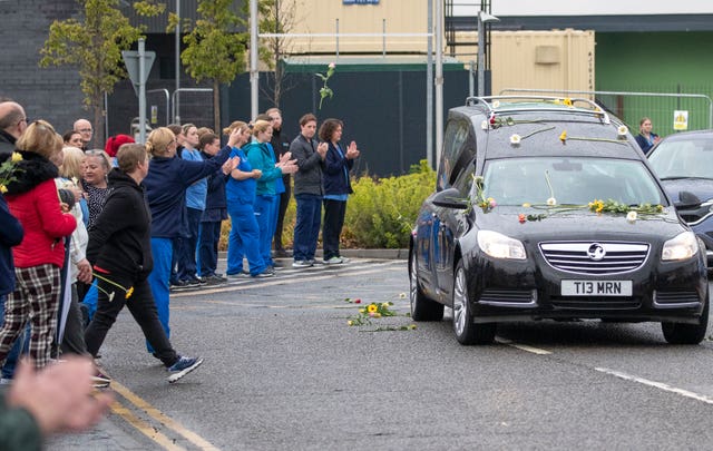 Funeral cortege