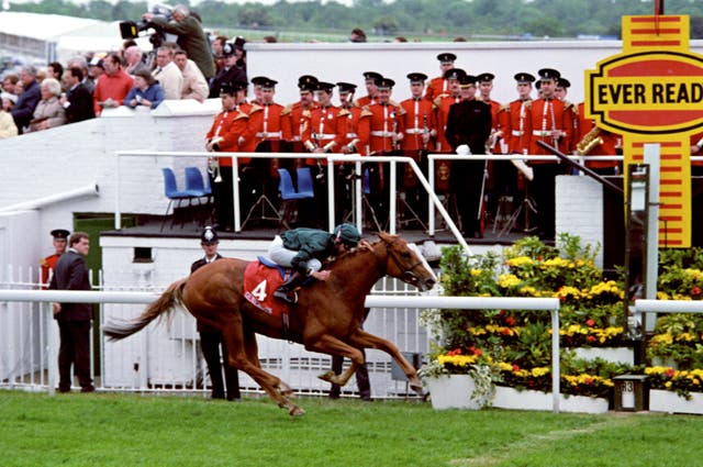 Generous wins the 1991 Derby