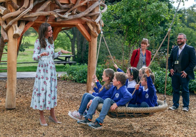 Duchess Of Cambridge visits RHS Wisley