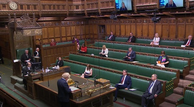 PMQs in the Commons