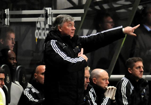 Interim Newcastle boss Joe Kinnear lost his cool with journalists
