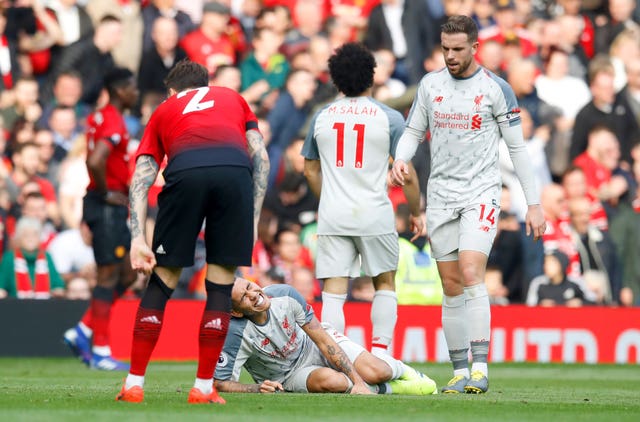 Roberto Firmino (bottom centre)