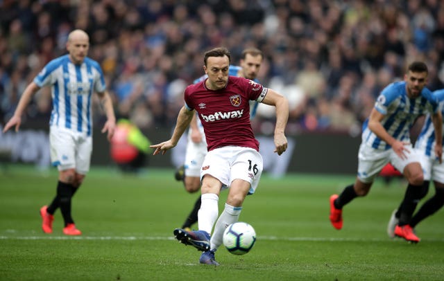 West Ham United v Huddersfield Town – Premier League – London Stadium