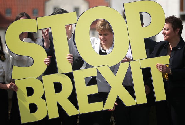 SNP European election campaign