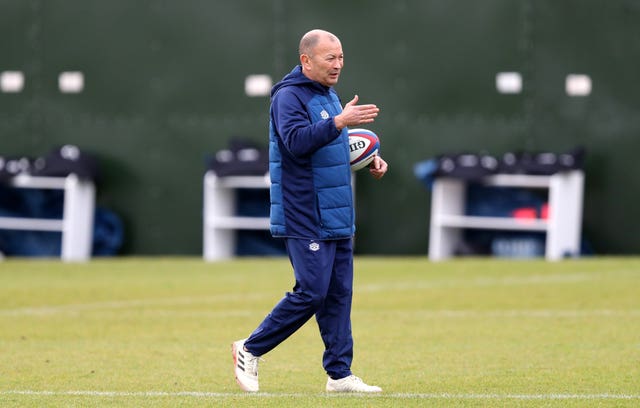 England head coach Eddie Jones spoke about operating a ninth forward against Georgia