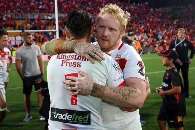 England v Tonga – Rugby League World Cup – Semi Final – Mount Smart Stadium