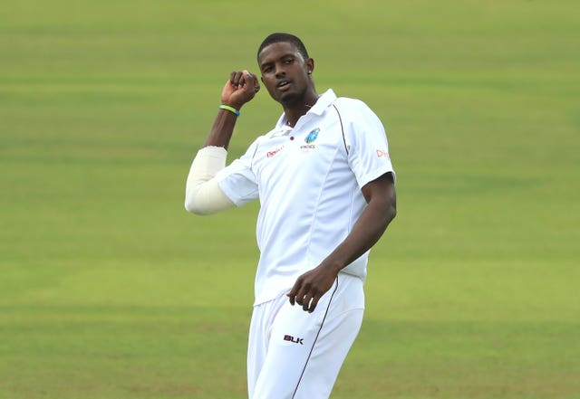 Jason Holder is number one in the International Cricket Council Test all-rounder rankings (Adam Davy/PA)