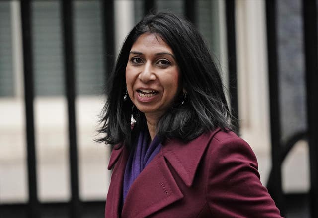 Attorney General Suella Braverman (Aaron Chown/PA)
