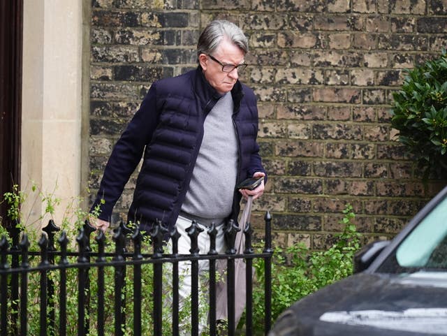 Lord Peter Mandelson Epstein files scandal