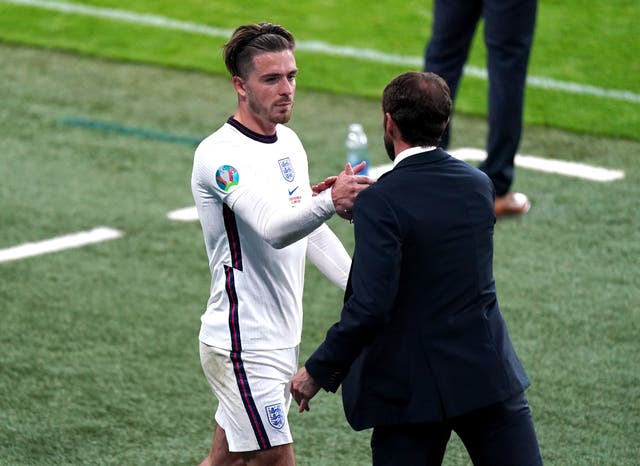 Jack Grealish (left) impressed against the Czech Republic 