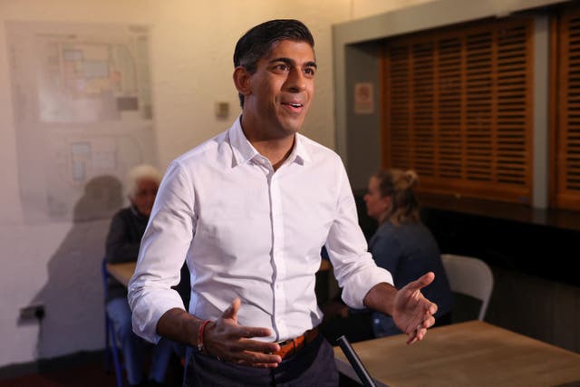 Rishi Sunak visit to Hertfordshire