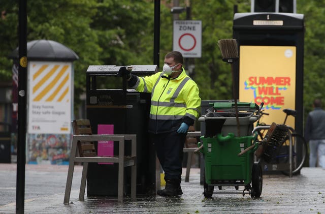 Glasgow cleansing worker
