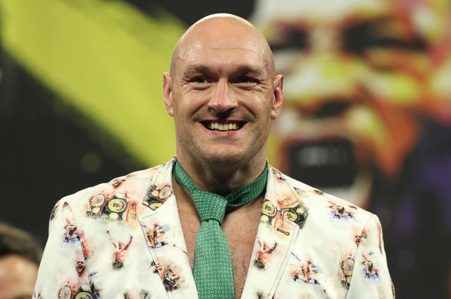 Tyson Fury says he will have a homecoming fight in London on December 5 (Bradley Collyer/PA)