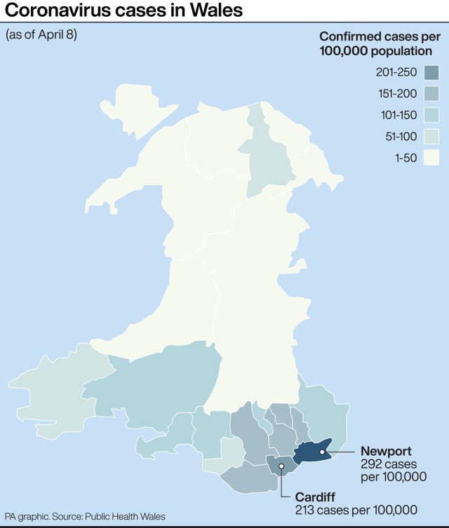 HEALTH Coronavirus Wales