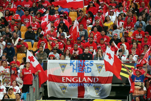 England v Tonga – Rugby League World Cup – Semi Final – Mount Smart Stadium
