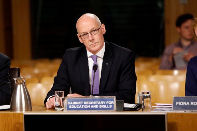 Education Secretary John Swinney