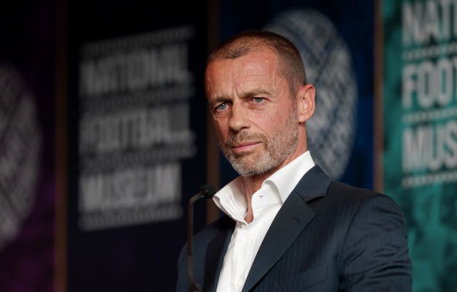 UEFA president Aleksander Ceferin