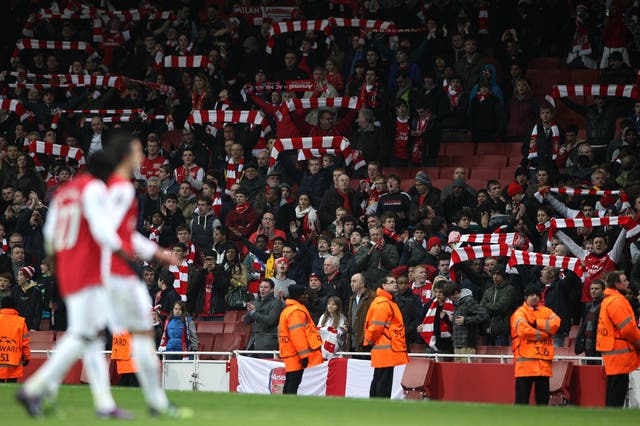 Arsenal's last victory at home in a European knockout tie came against AC Milan in 2012