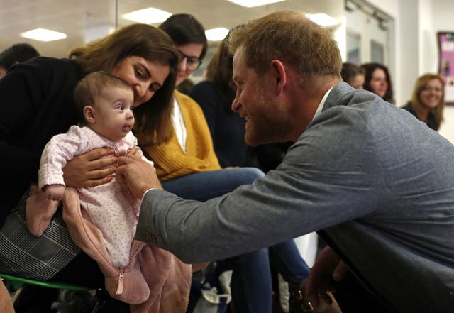 The Duke of Sussex mental health event