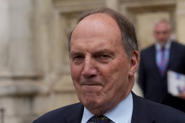 Sir Simon said the alleged unlawful information gathering related to him was 'distressing' (Jeff Moore/PA)