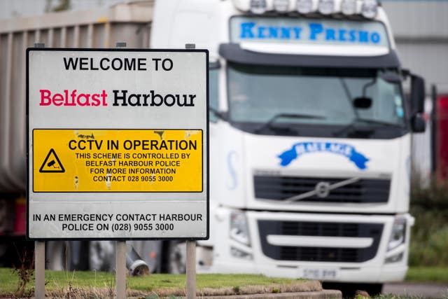 Freight at Belfast Harbour