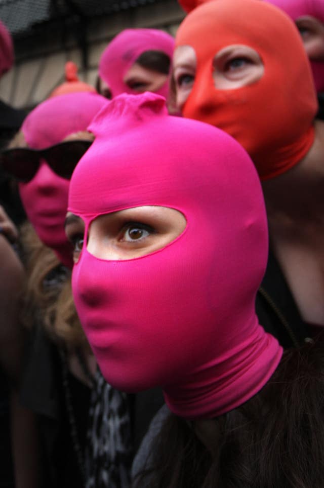 Pussy Riot protest