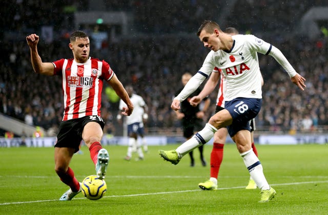 Tottenham Hotspur v Sheffield United – Premier League – Tottenham Hotspur Stadium