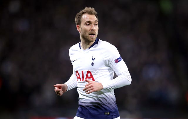 Christian Eriksen spent six and a half years at Tottenham before leaving for Inter in January.