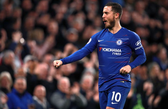 Eden Hazard has been directly involved in 28 Premier League goals this season