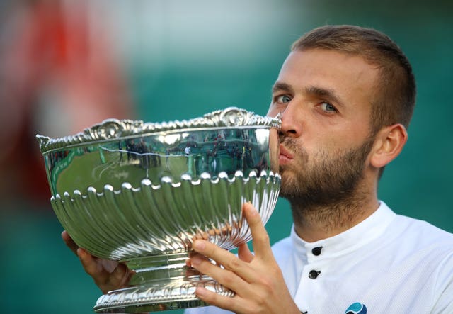 Dan Evans made it back-to-back Challenger Tour titles by winning the Nature Valley Open in Nottingham
