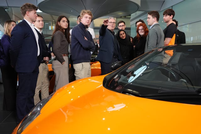 Keir Starmer visit to Surrey