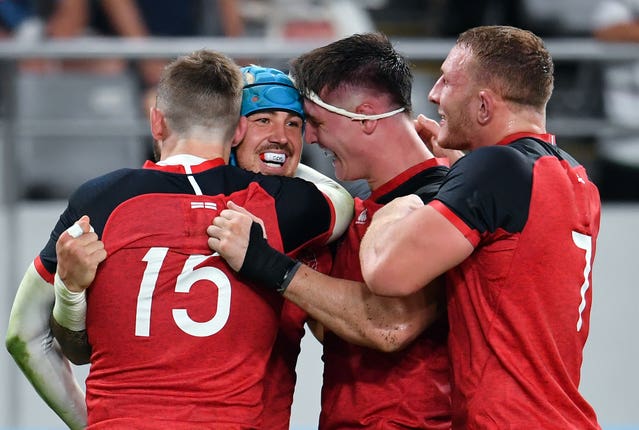 England celebrate