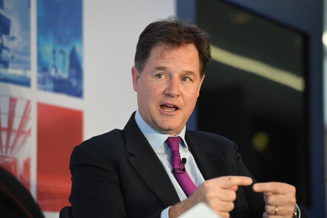 Sir Nick Clegg