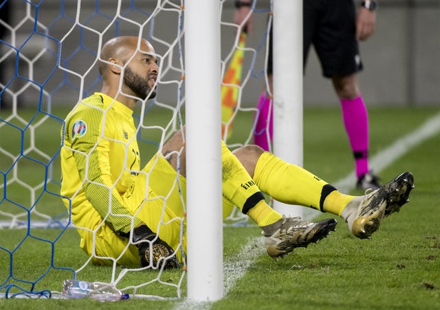 Republic of Ireland goalkeeper Darren Randolph did not concede in 120 minutes of football in Bratislava