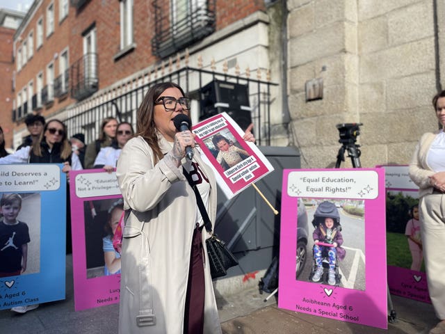 Education demonstration – Dublin