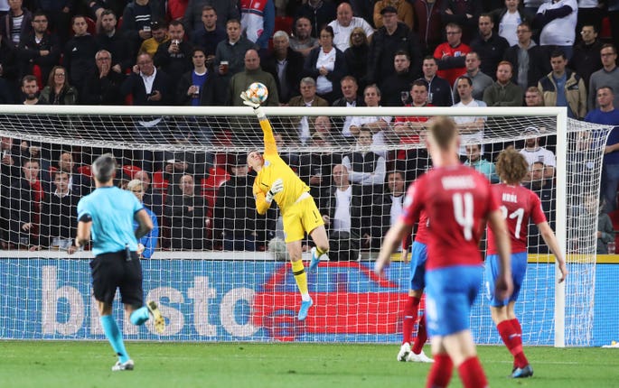 Jordan Pickford made some fine saves