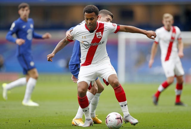 Ryan Bertrand could also be missing for the Saints on Friday with a hamstring issue 