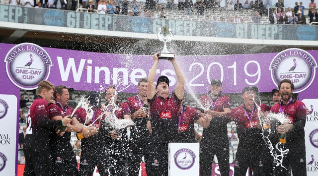 Somerset celebrate