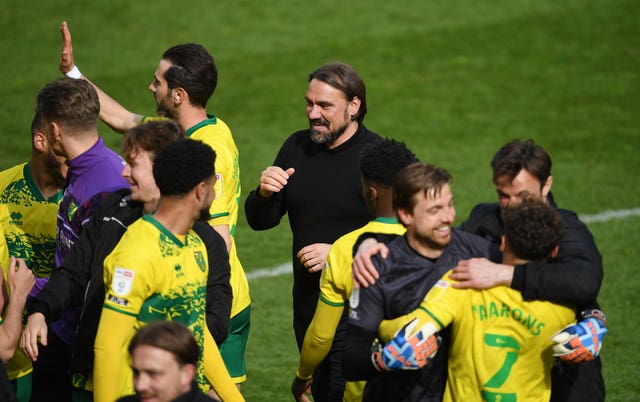 Farke and his players won the Sky Bet Championship last season.