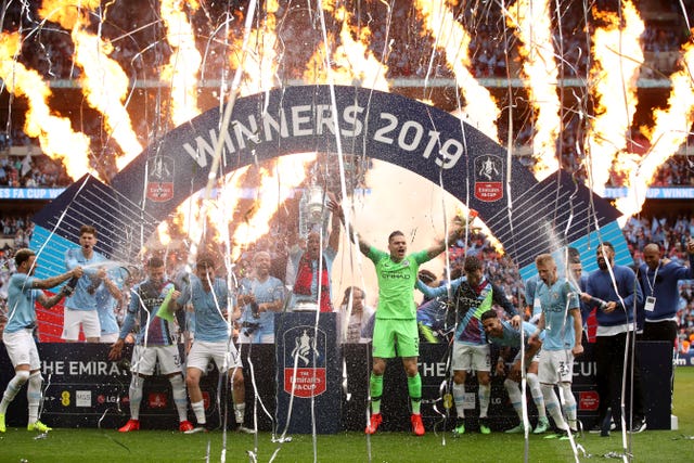 Manchester City had a clean sweep of domestic trophies in 2019