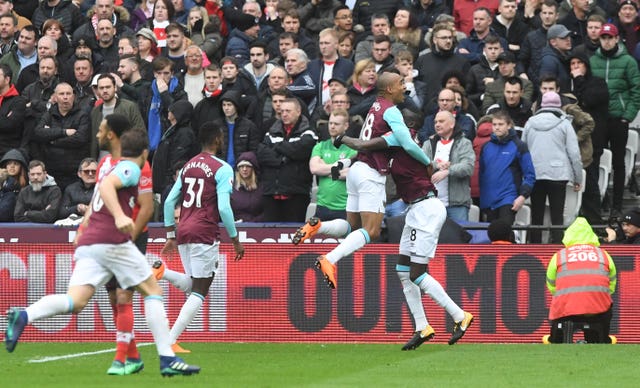 Joao Mario put West Ham ahead