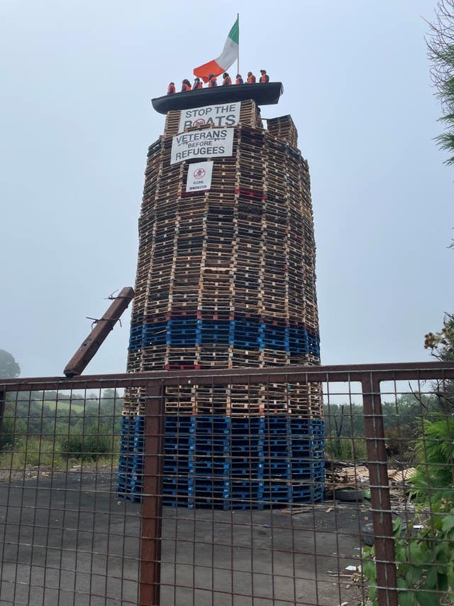 Ulster bonfires