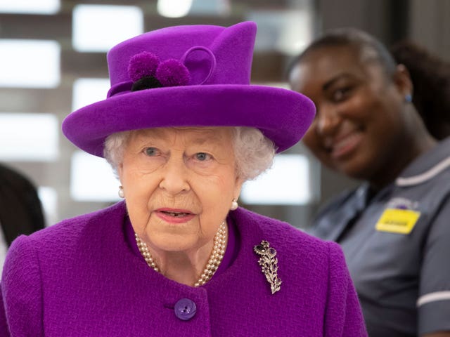 The Queen tells nation