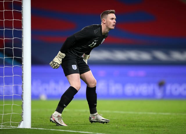 Dean Henderson made his senior England debut in November