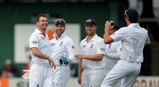 James Anderson was fast closing in on 300 Test wickets (Anthony Devlin/PA)