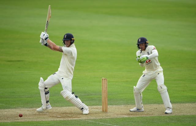 Ben Stokes found the boundary for his team